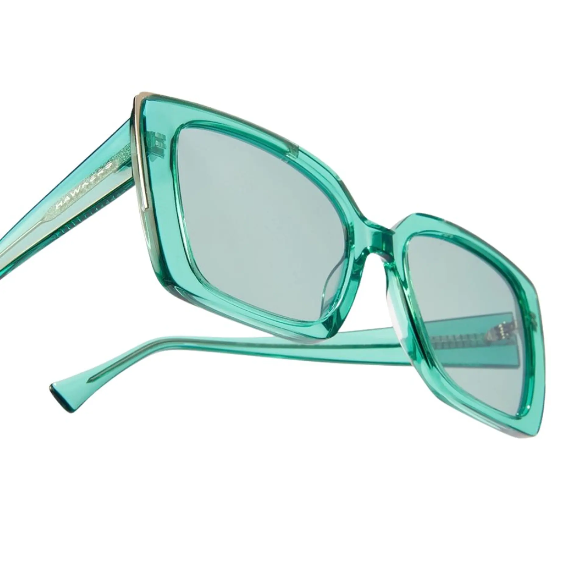Gafas de Sol Hawkers CHAZARA Tuequesa Transparente Unisex Talla 55mm 4