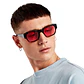 Gafas de Sol Hawkers BRONY Rojo Unisex Talla 51mm - Miniatura 5