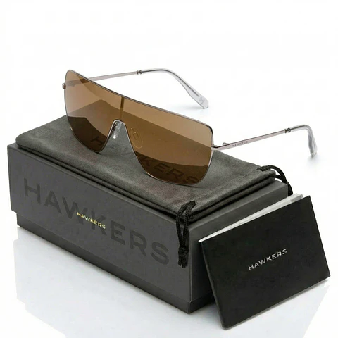 Gafas de Sol Hawkers Espejadas Eclipsa Color Gris Unisex Talla 54mm