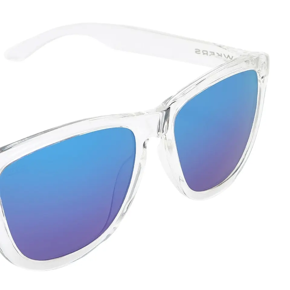 Gafas de Sol Hawkers ONE O18TR10 Transparente Azul Espejado Unisex Talla 54 mm 4