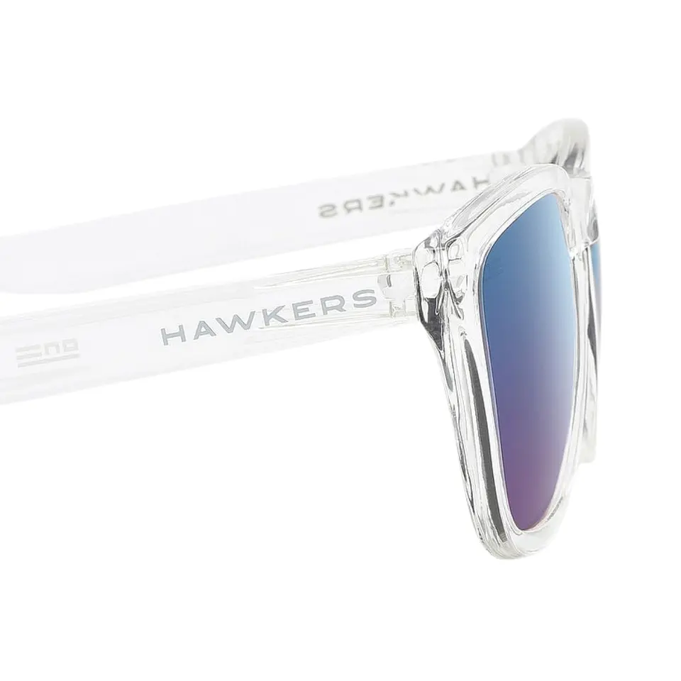 Gafas de Sol Hawkers ONE O18TR10 Transparente Azul Espejado Unisex Talla 54 mm 6