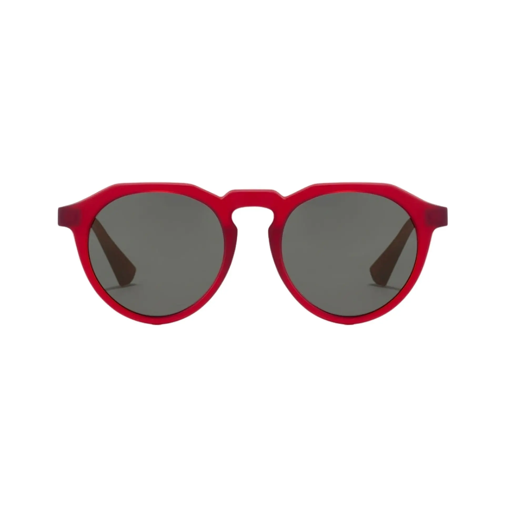 Gafas de Sol Hawkers Round Warwick Raw Rojo Cereza Oscuro Unisex 51mm 2