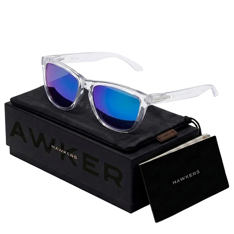 Gafas de sol Hawkers Polarizado ONE RAW Azul Transparente Unisex Talla 51mm