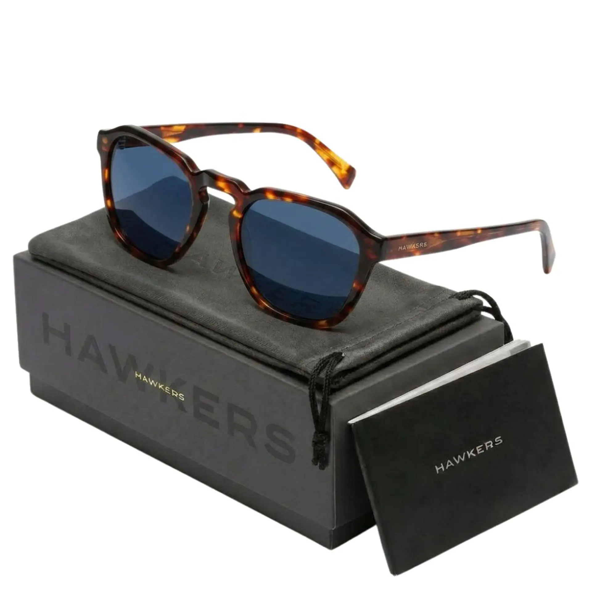 Gafas de Sol Hawkers BLACKJACK Marron Havana Unisex Talla 51mm 1