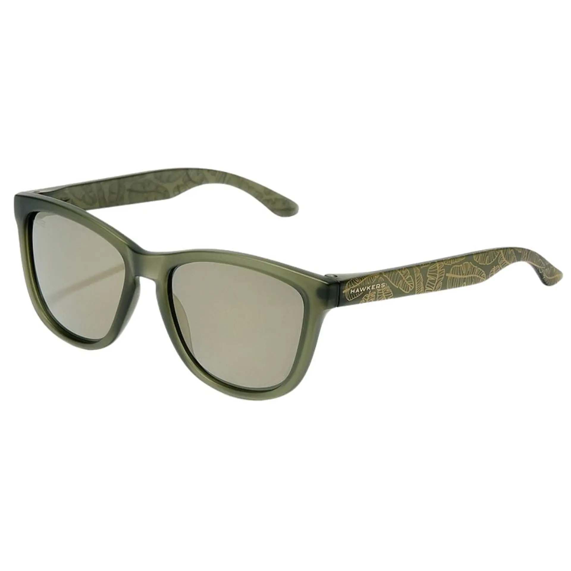 Gafas de Sol Polarizado Hawkers ONE Verde Mate Estampado Unisex Talla 54mm 2