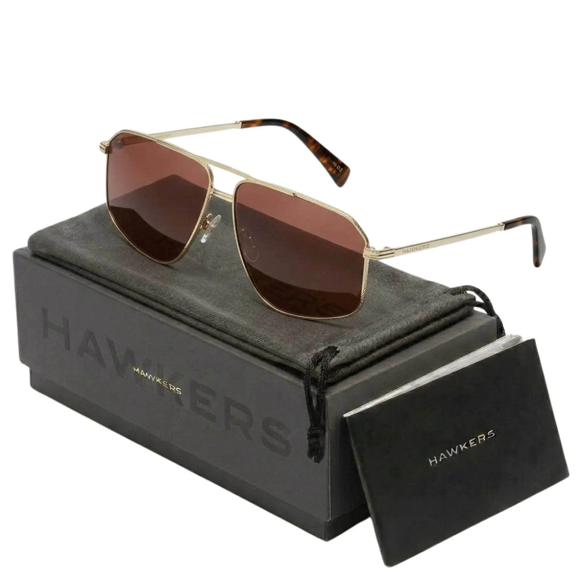 Gafas de Sol Hawkers POKER Marron Unisex Talla 60mm 1