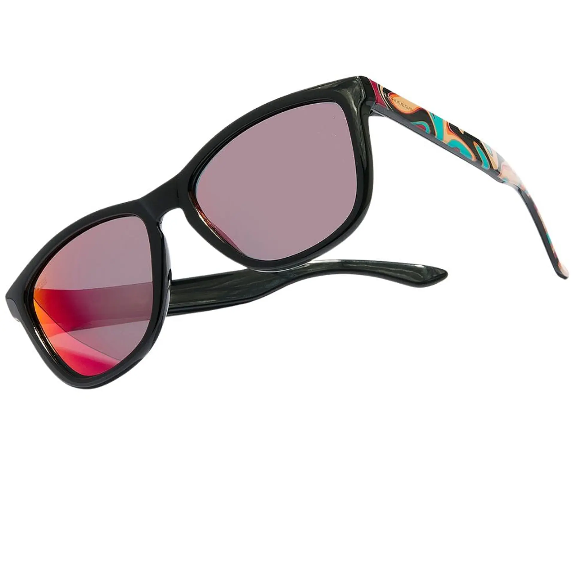 Gafas de Sol Polarizado Hawkers ONE Rojo Espaejado Estampado Unisex Talla 54mm 6