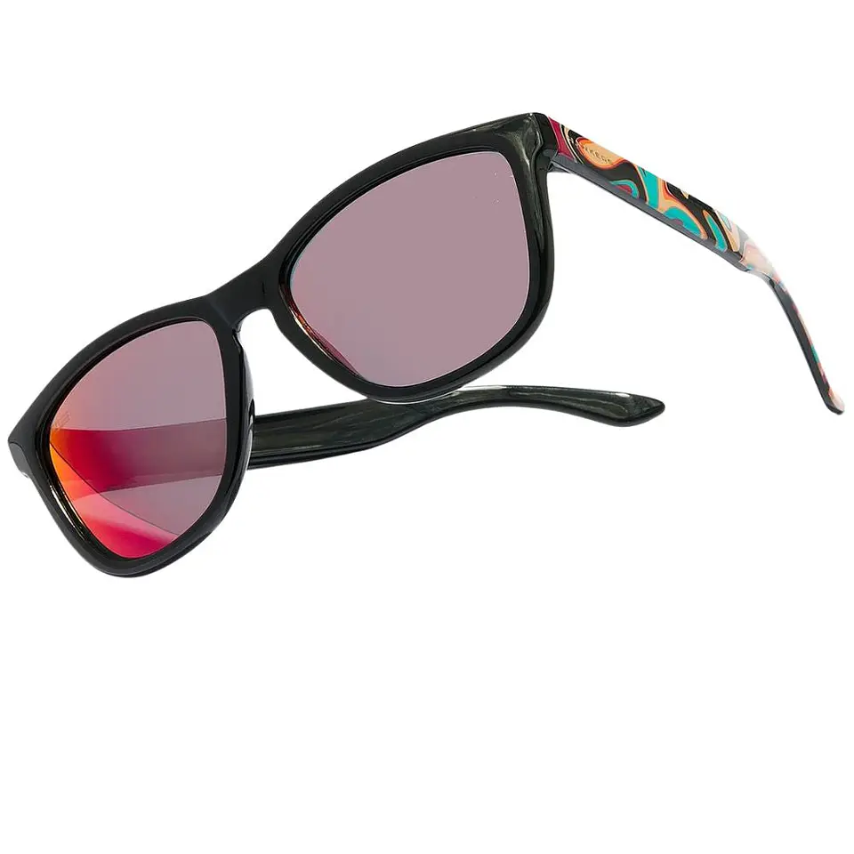 Gafas de Sol Polarizado Hawkers ONE Rojo Espaejado Estampado Unisex Talla 54mm 6