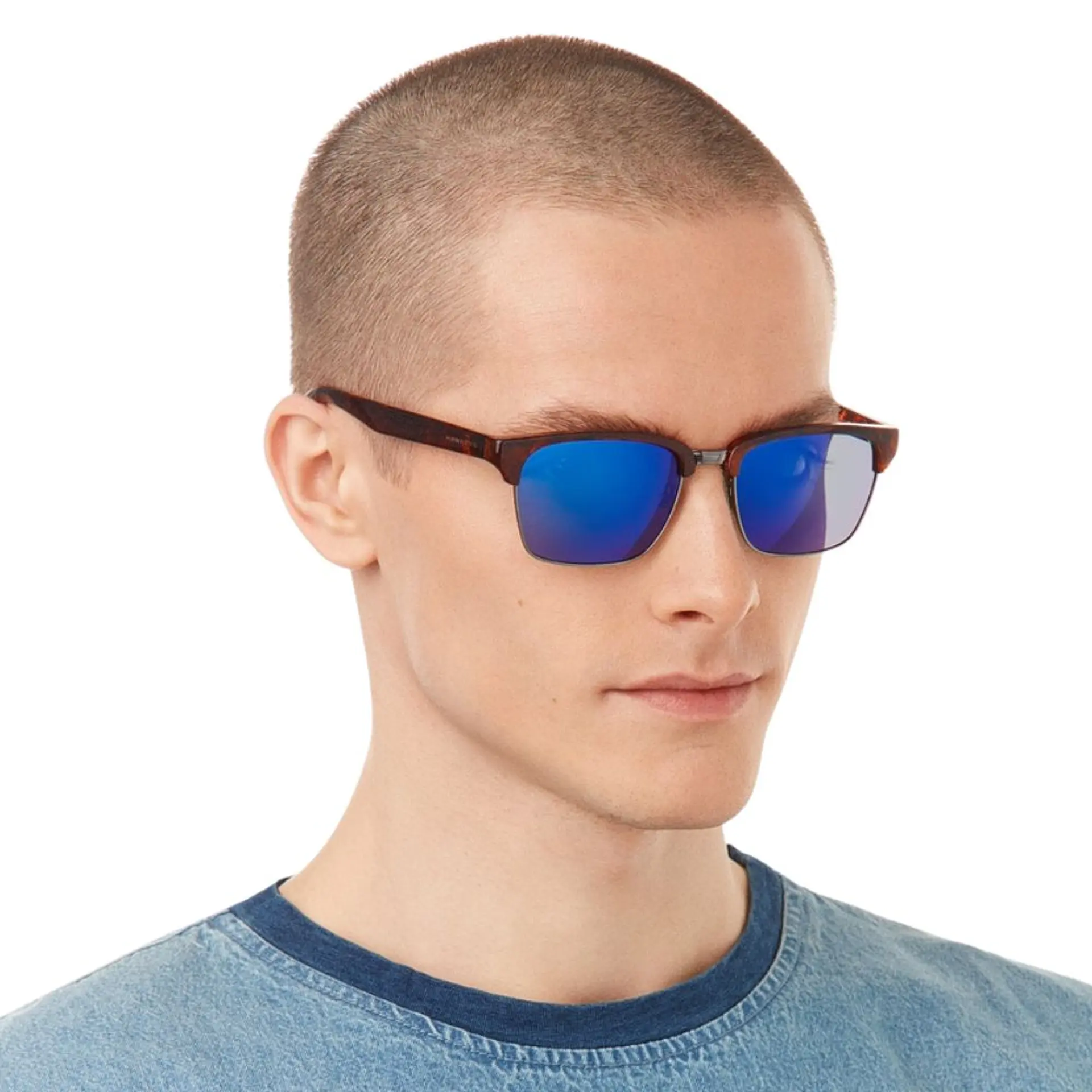 Gafas de Sol Polarizado Hawkers CLASSIC VALMONT Azul Espejado Unisex Talla 53mm 7