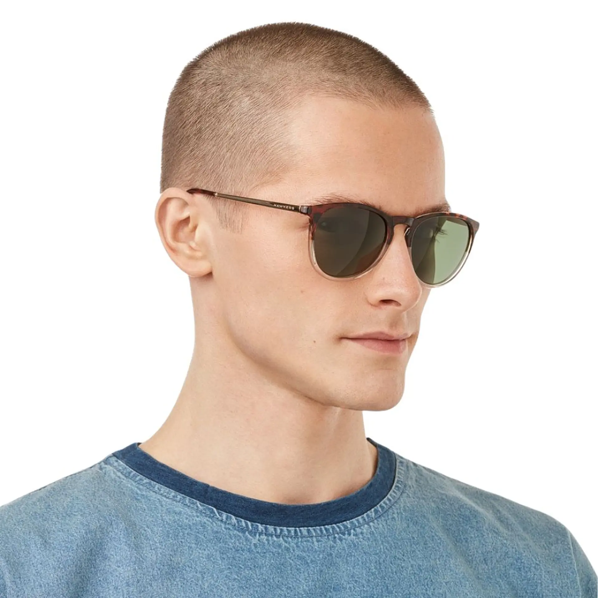 Gafas de Sol Polarizado Hawkers OLLIE Marron Tortuga Unisex Talla 54mm 7