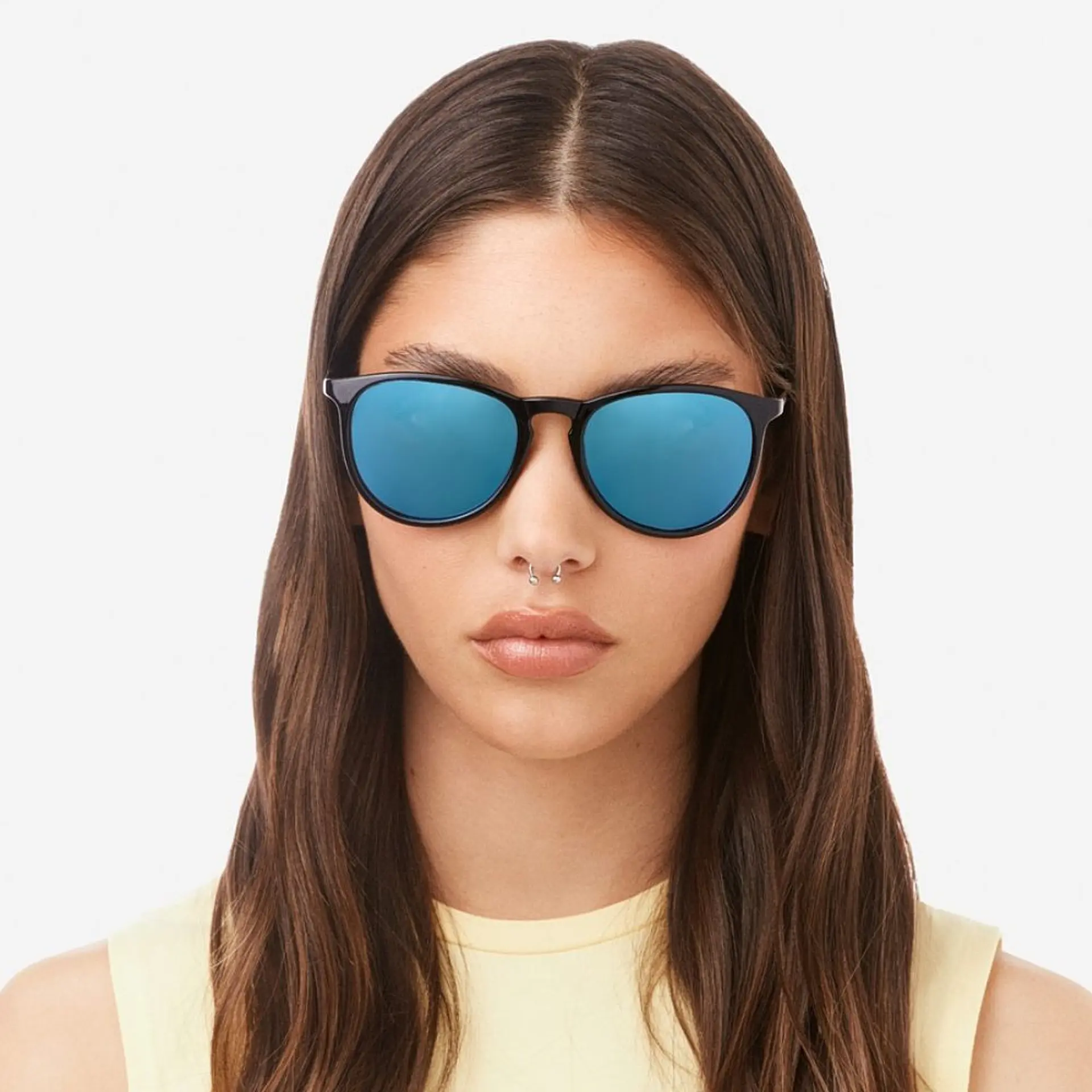 Gafas de Sol Polarizado Hawkers OLLIE Azul Espejado Unisex Talla 54mm 8
