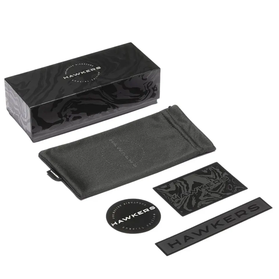 Gafas de Sol Polarizado Hawkers ONE Rojo Espaejado Estampado Unisex Talla 54mm 9