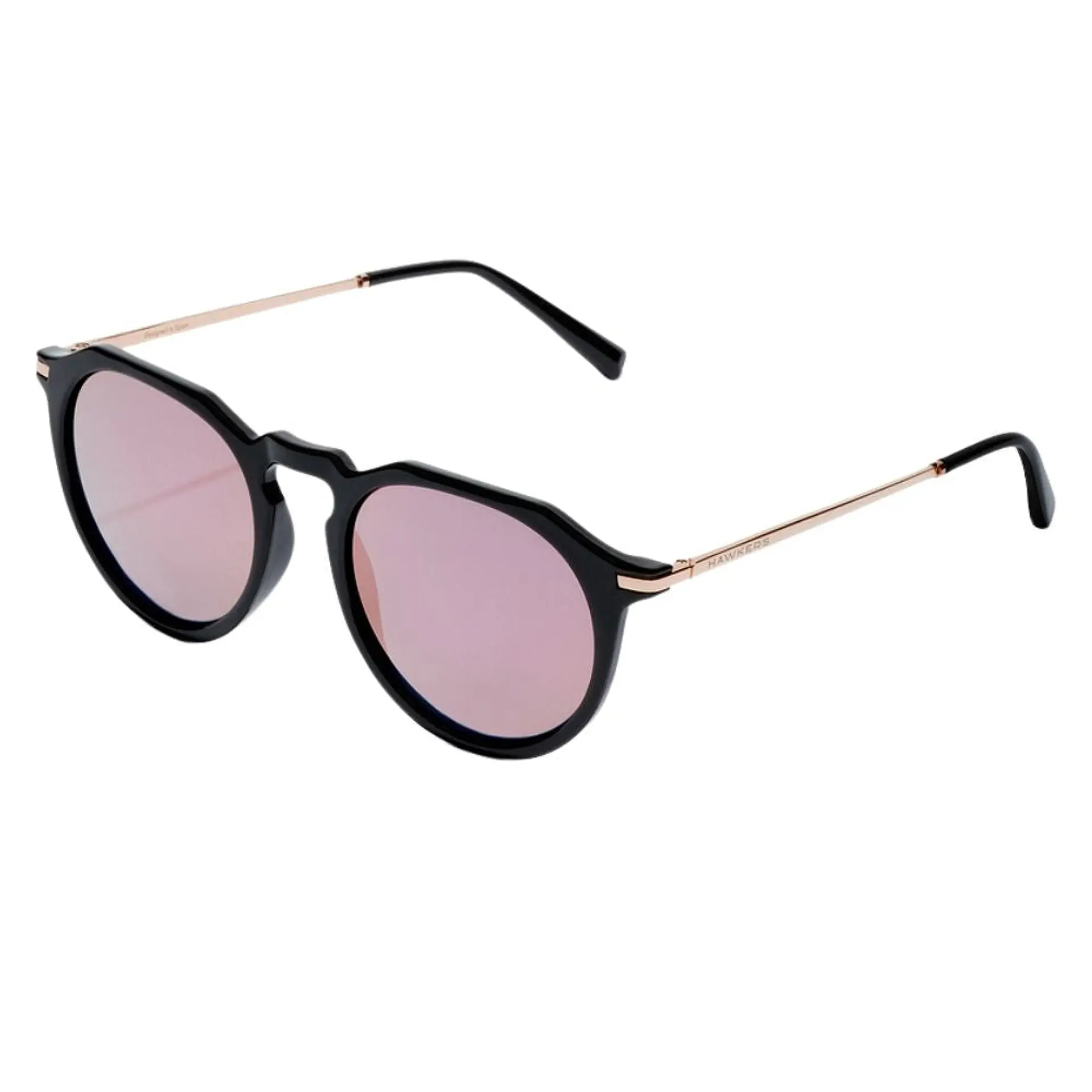 Gafas de Sol Polarizado Hawkers WARWICK CROSSWALK Oro Rosa Unisex Talla 52mm 2