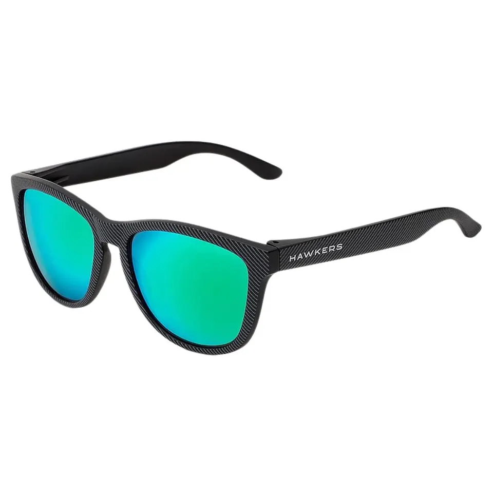Gafas de Sol Polarizado Hawkers ONE CARBONO Verde Espejado Unisex Talla 54mm 2