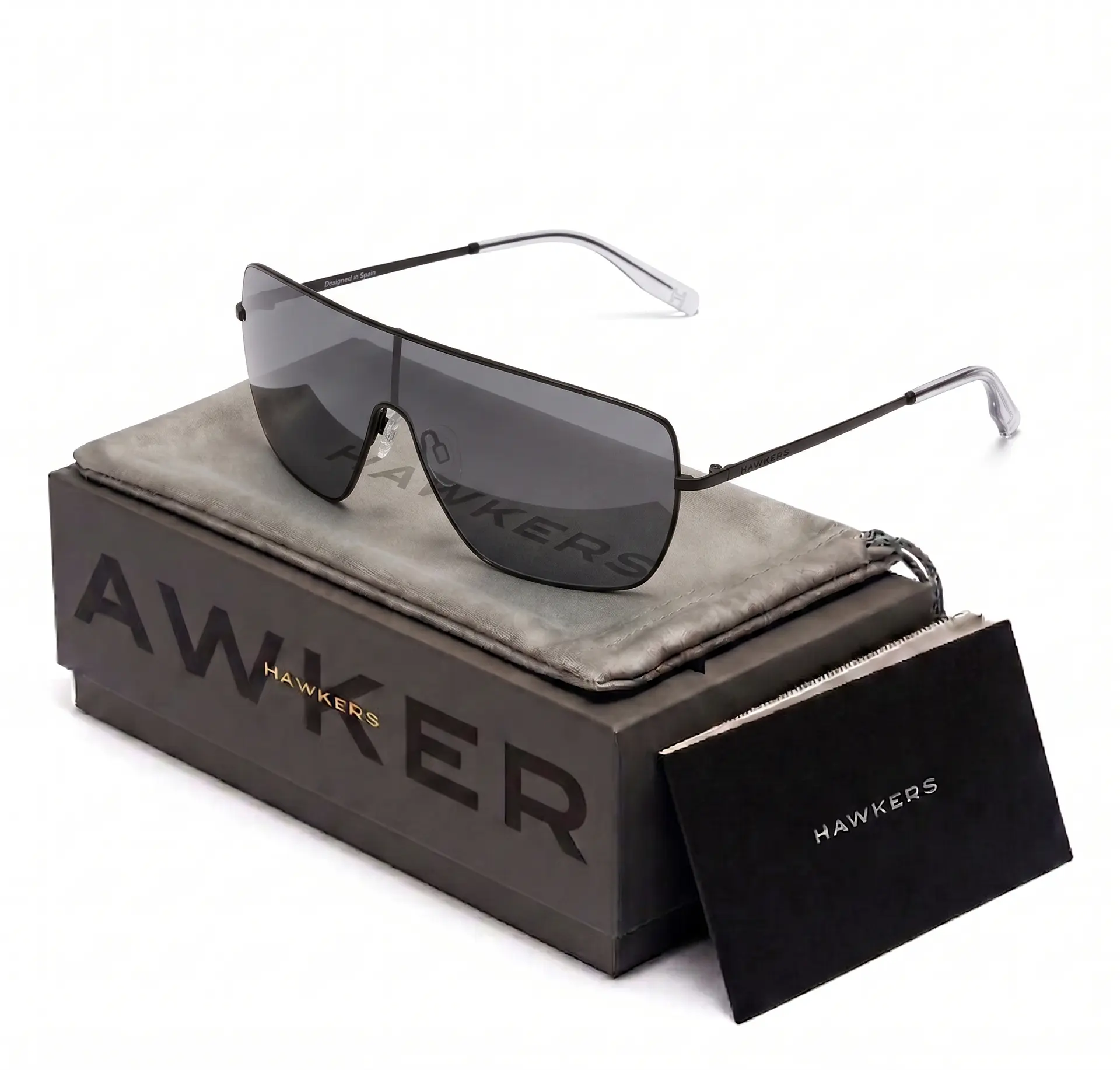 Gafas de Sol Hawkers Eclipsa Pop Color Negro Unisex Talla 60mm 1