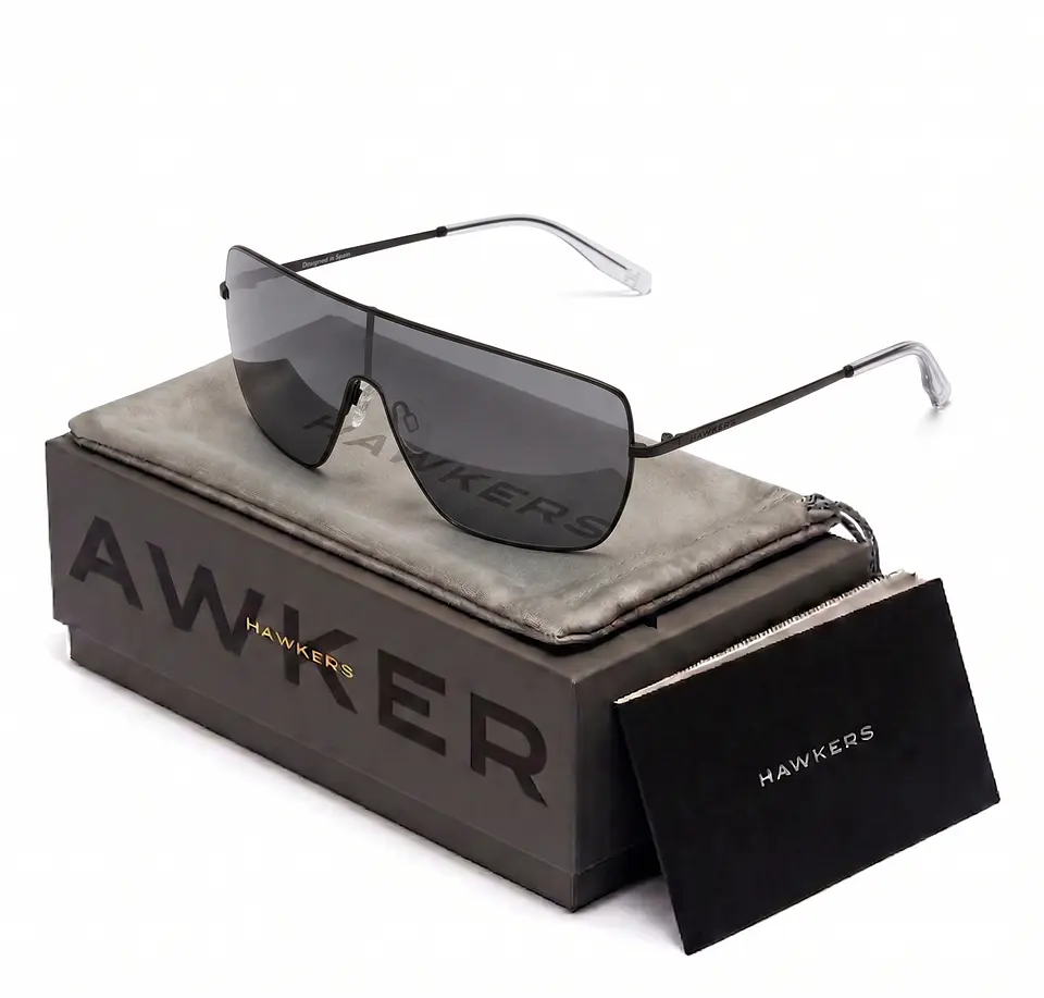 Gafas de Sol Hawkers Eclipsa Pop Color Negro Unisex Talla 60mm 1