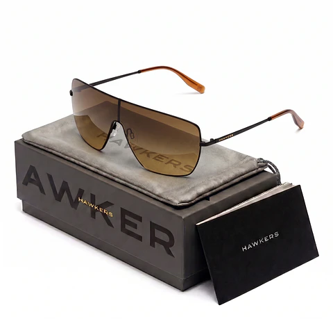 Gafas de Sol Hawkers Eclipsa Pop Color Negro Degrade Unisex Talla 60mm