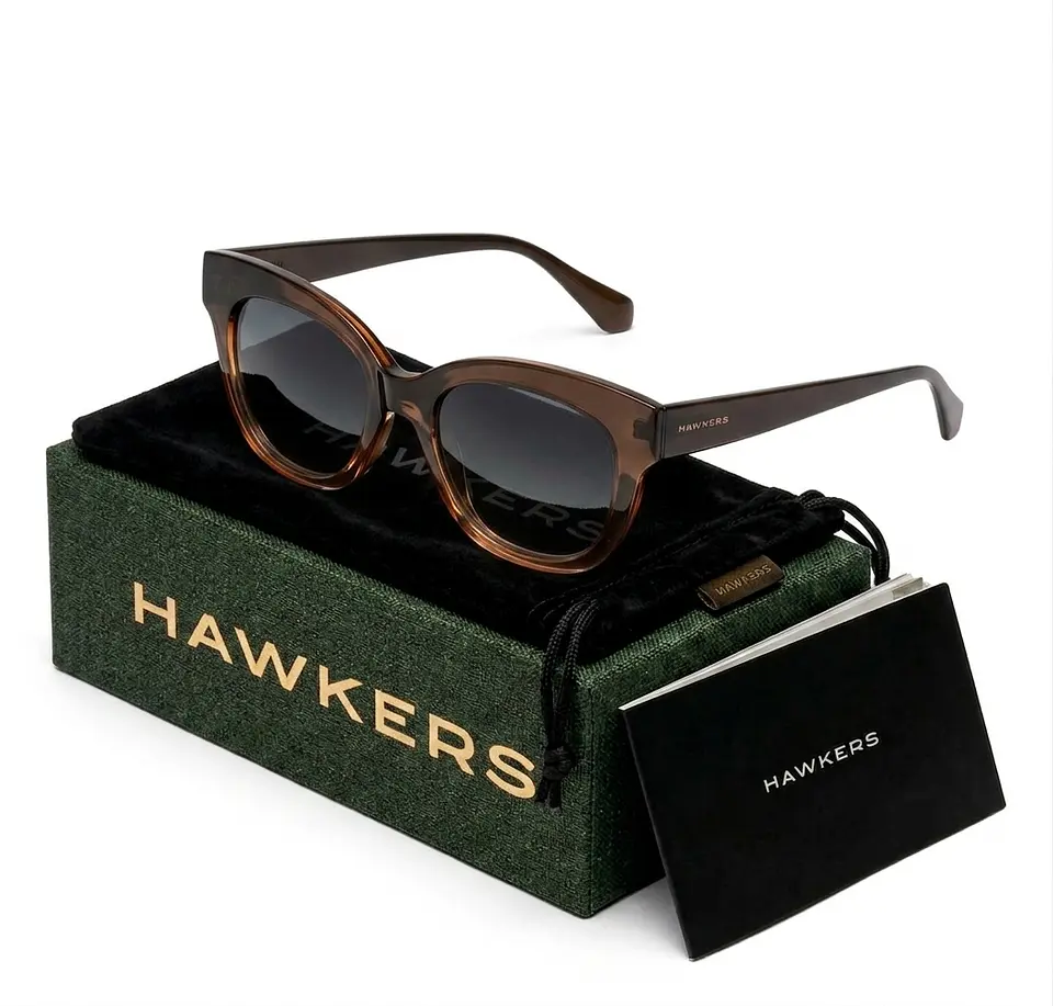 Gafas de Sol Hawkers Audrey Color Marron Degrade para Mujer Talla 52mm 1