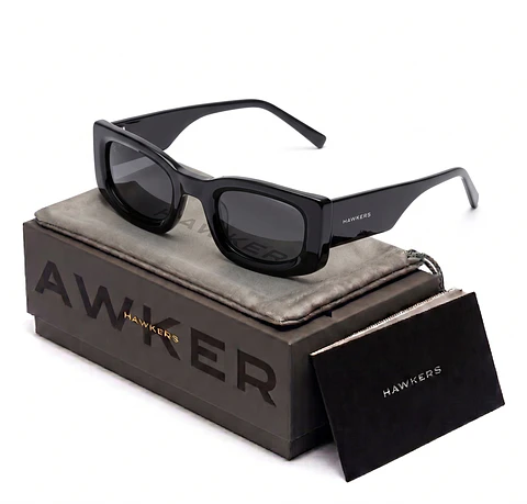 Gafas de Sol Hawkers Eye Cat Heaven Color Negro para Mujer Talla 50mm