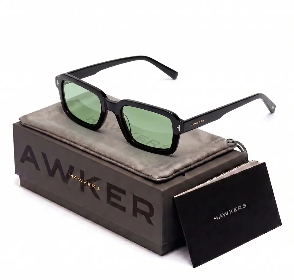 Gafas de Sol Hawkers Slim Point Cat Eye Color Negro Unisex Talla 52mm 1