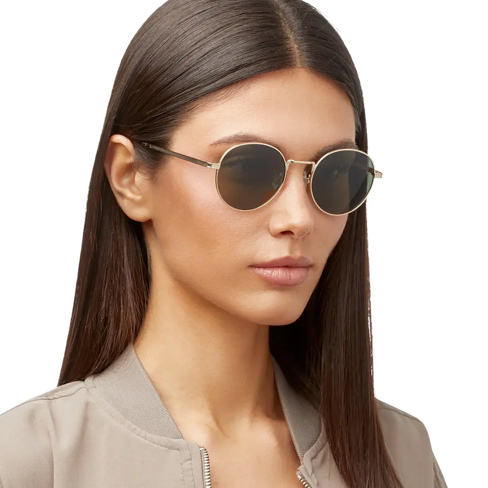 Gafas de Sol Polarizadas Hawkers Moma Color Dorado Unisex Talla 50mm 7