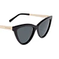 Gafas de Sol Polarizadas Hawkers Cosmo Color Negro para Mujer Talla 53mm - Miniatura 4