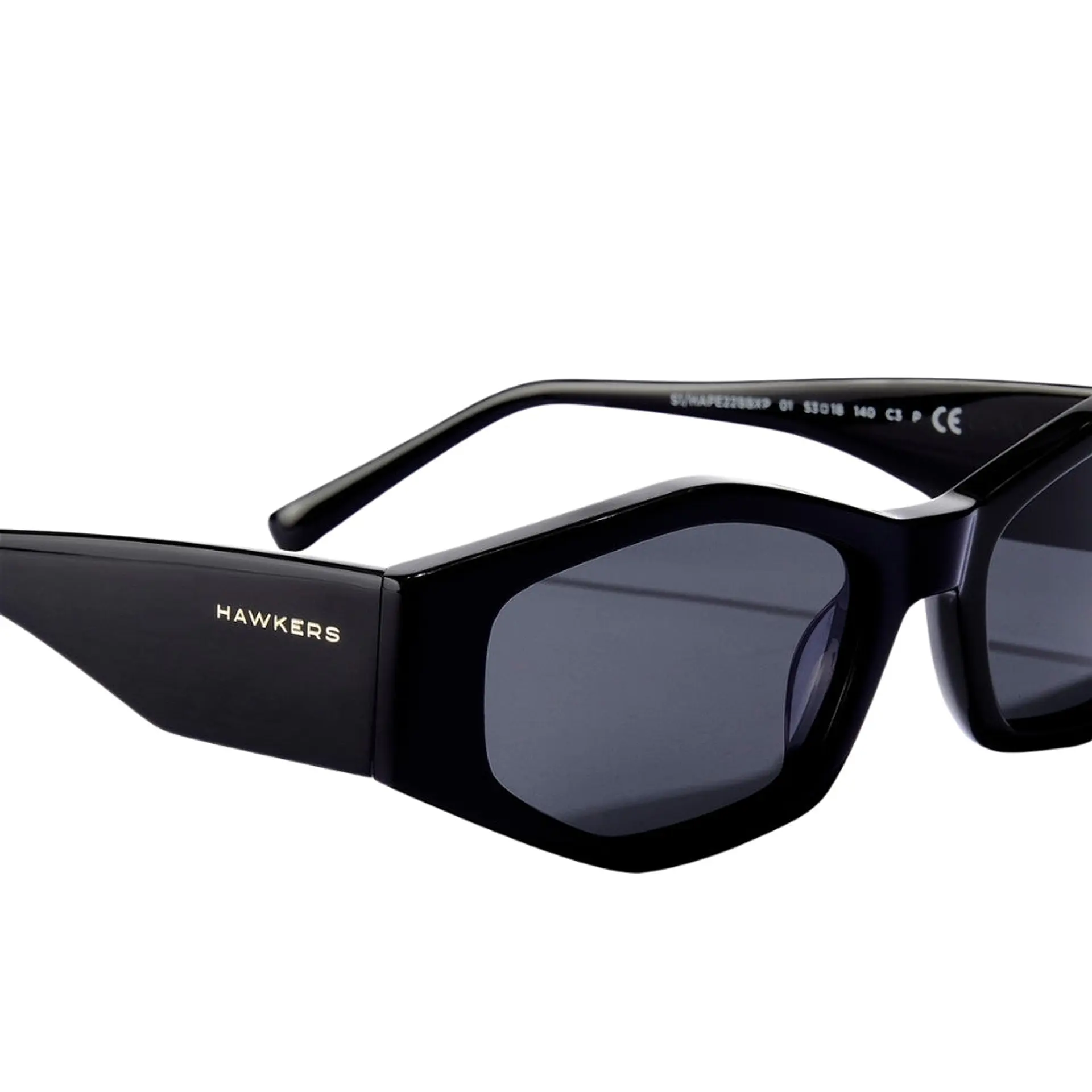 Gafas de Sol Polarizadas Hawkers Aperol Color Negro para Mujer Talla 52mm 5