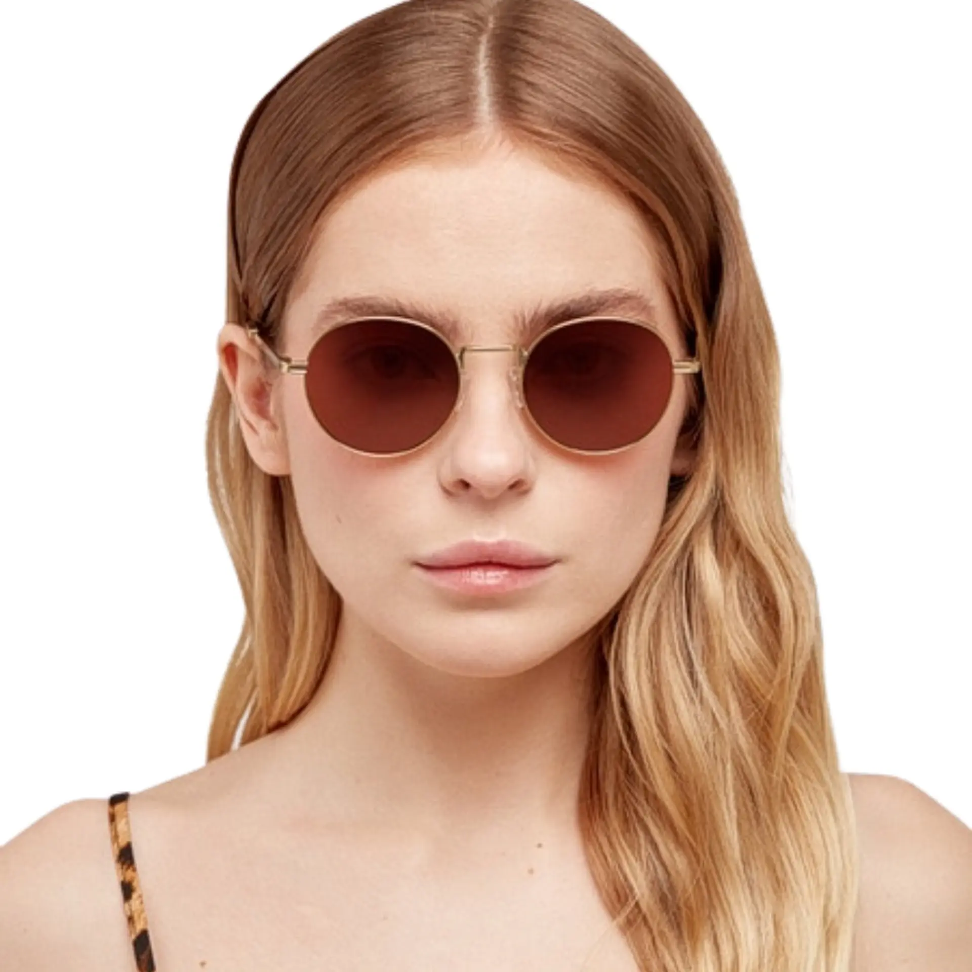 Gafas de Sol Hawkers Polarizadas Moma Color Dorado para Mujer Talla 50mm 8