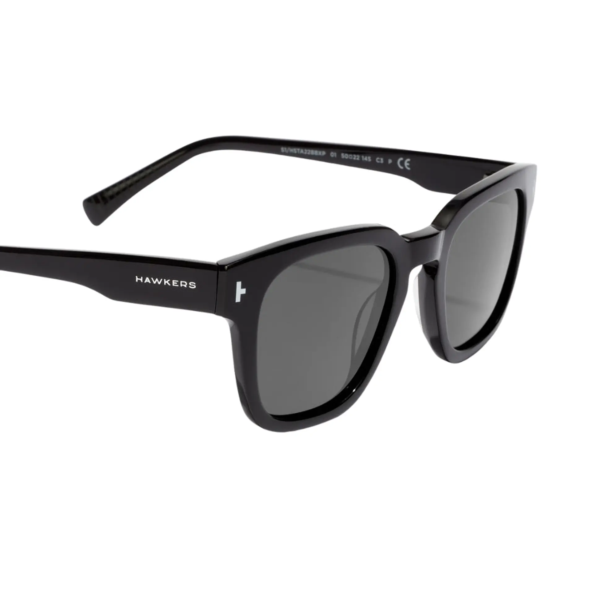 Gafas de Sol Polarizadas Hawkers Stack Color Negro para Hombre Talla 49mm 5