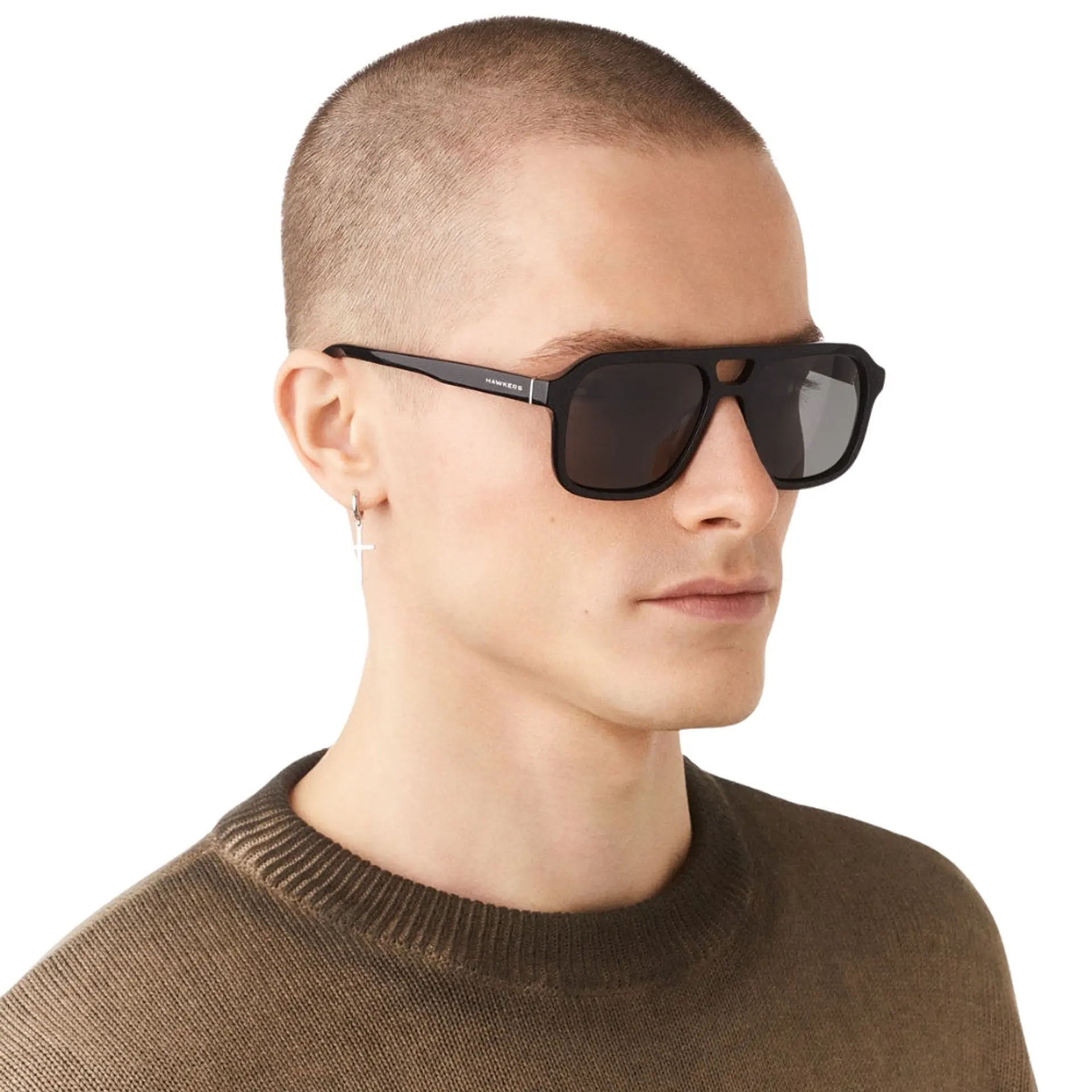 Gafas de Sol Polarizadas Hawkers Croupier Color Negro Unisex Talla 53mm 8