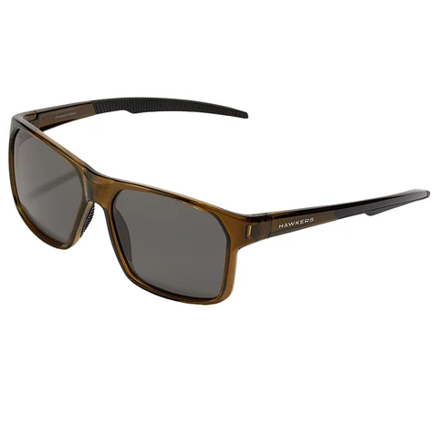 Gafas de Sol Polarizado Hawkers TRACK Marron Transparente Unisex Talla 57mm
