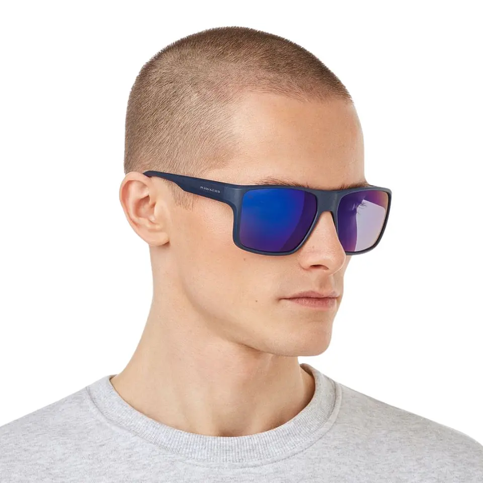 Gafas de Sol Polarizado Hawkers EDGE XL Azul Espejado Unisex Talla 62mm 7