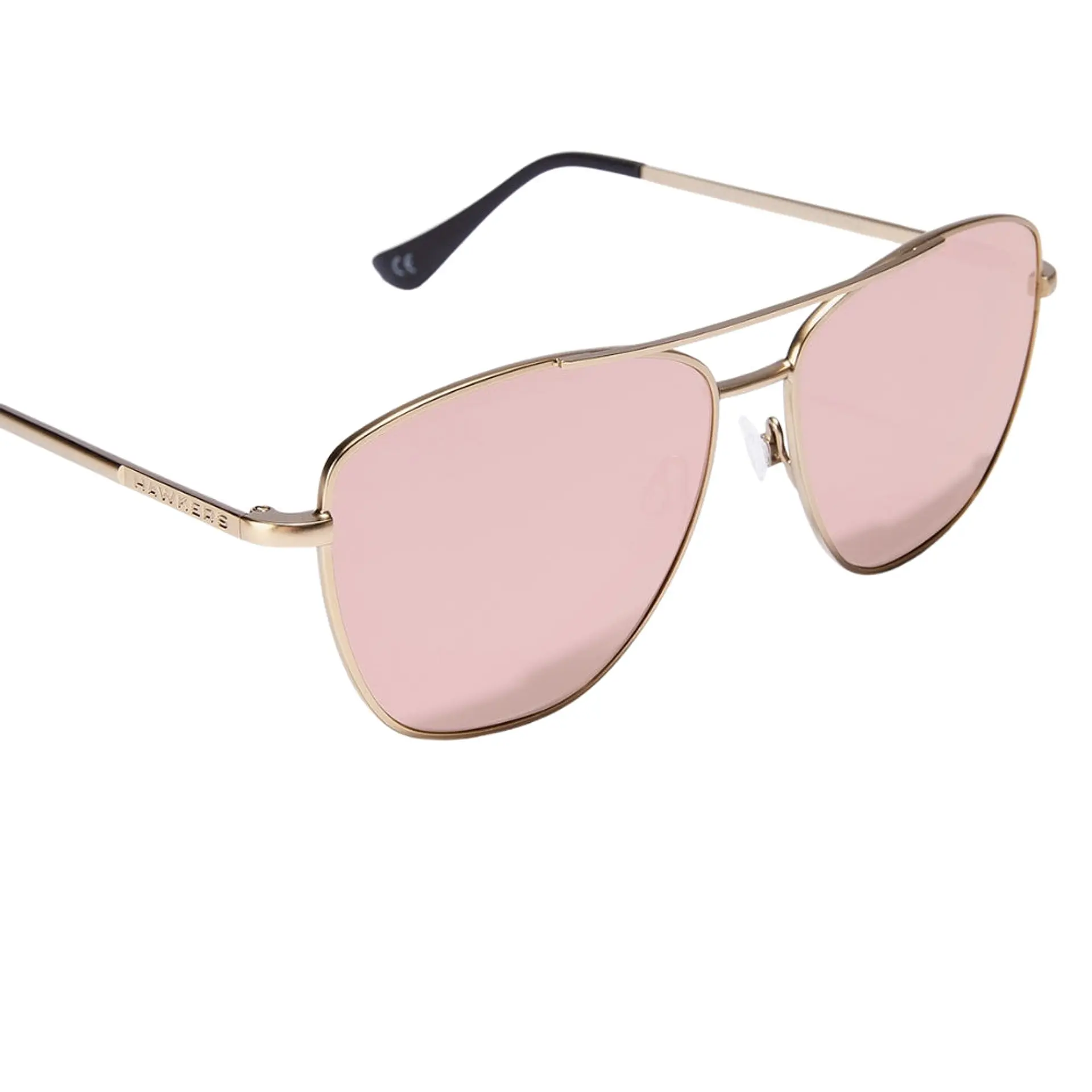 Gafas de Sol Polarizadas Hawkers Lax Espejadas Color Dorado Para Mujer Talla 57mm 5