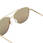 Gafas de Sol Polarizadas Hawkers Lax Espejadas Color Dorado Unisex Talla 57mm - Miniatura 5