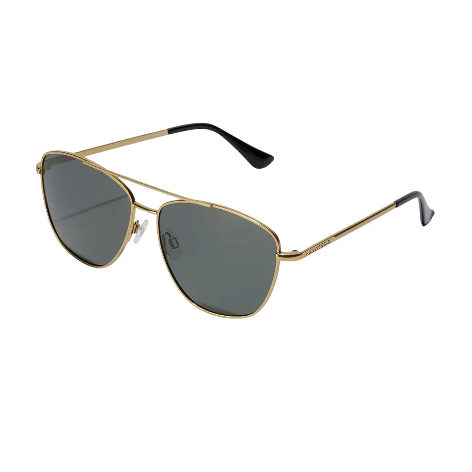 Gafas de Sol Polarizadas Hawkers Lax Color Dorado Matte Para Mujer Talla 57mm 2