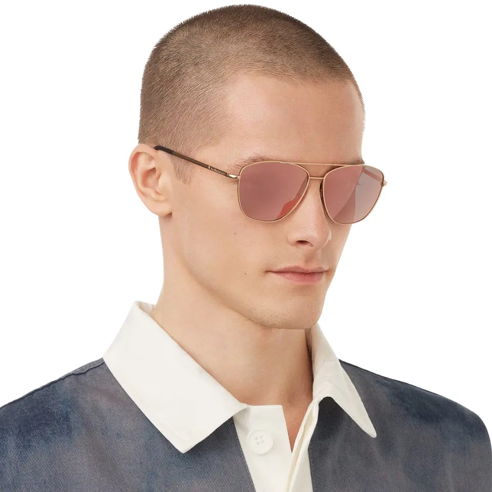 Gafas de Sol Polarizadas Hawkers Lax Espejadas Color Dorado Para Mujer Talla 57mm 8