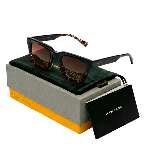 Gafas de Sol Hawkers One Chunky Uptown Color Degrade Negro Unisex Talla 49mm