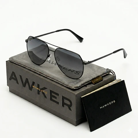 Gafas de Sol Hawkers Exclusive Shadow Atemp Color Negro Unisex Talla 54mm