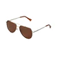 Gafas de Sol Polarizadas Hawkers Shadow Aviador Color Dorado Unisex Talla 60mm - Miniatura 2