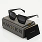 Gafas de Sol Hawkers Cuadradas Row X Color Negro Unisex Talla 50mm - Miniatura 1