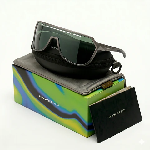 Gafas de Sol Espejadas Hawkers Aviador Fly Color Gris Unisex Talla 134mm