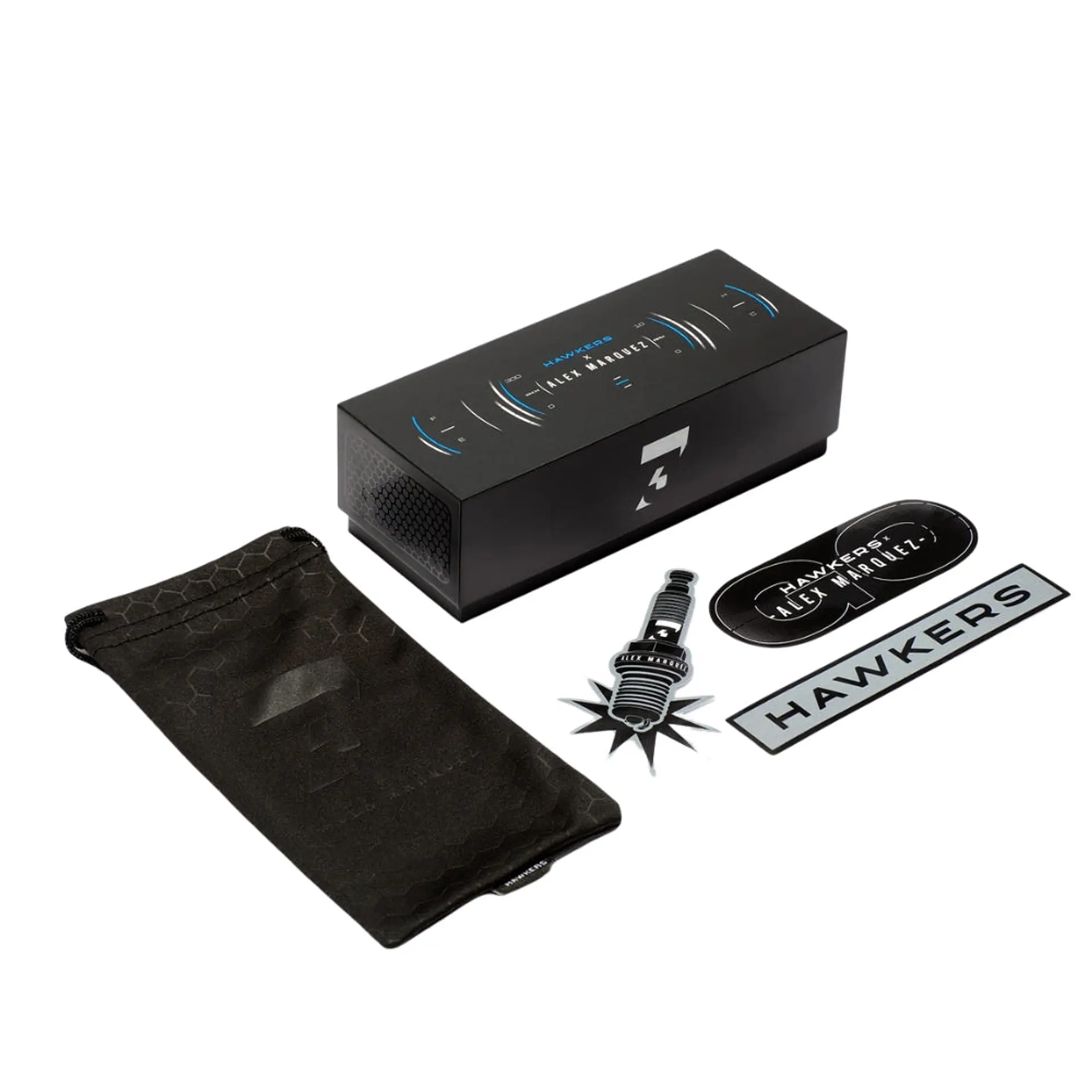 Gafas de Sol Hawkers Salt - Alex Marquez Color Degrade Azul Unisex Talla 53mm 9