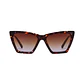 Gafas de Sol Hawkers Cat Eye Flush Color Purple Carey Para Mujer Talla 55mm - Miniatura 3