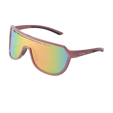 Gafas de Sol Espejadas Hawkers Fly Aviador Color Rosado Unisex Talla 134mm
