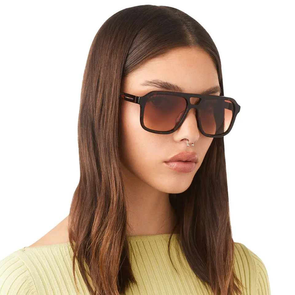 Gafas de Sol Hawkers Aviador Croupier Color Degrade Carey Unisex Talla 53mm 8