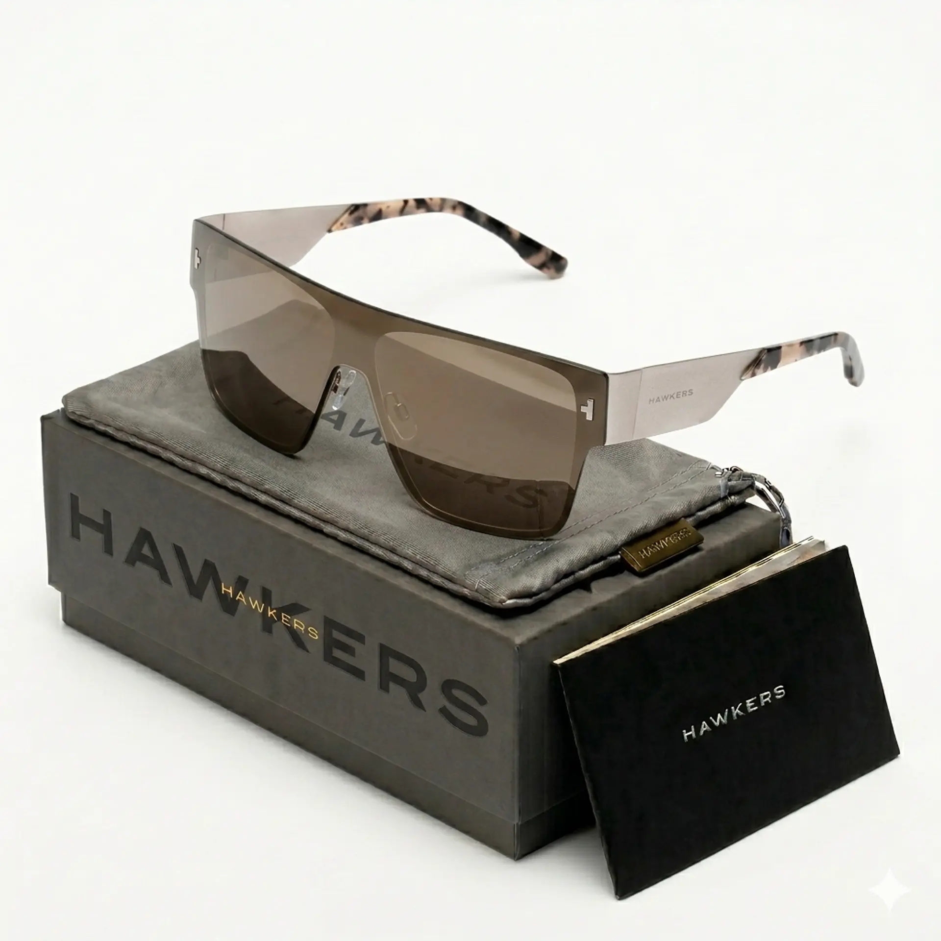 Gafas de Sol Hawkers Espejadas Long Island Color plateado Unisex Talla 145mm 1