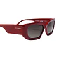 Gafas de Sol Hawkers Trendset Rectangular Degrade Color Rojo Para Mujer Talla 54mm - Miniatura 6