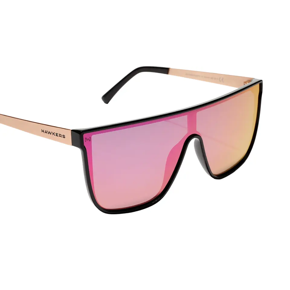 Gafas de Sol Polarizadas Hawkers Weed - Paula Echevarria Color Negro Unisex Talla 142mm 5