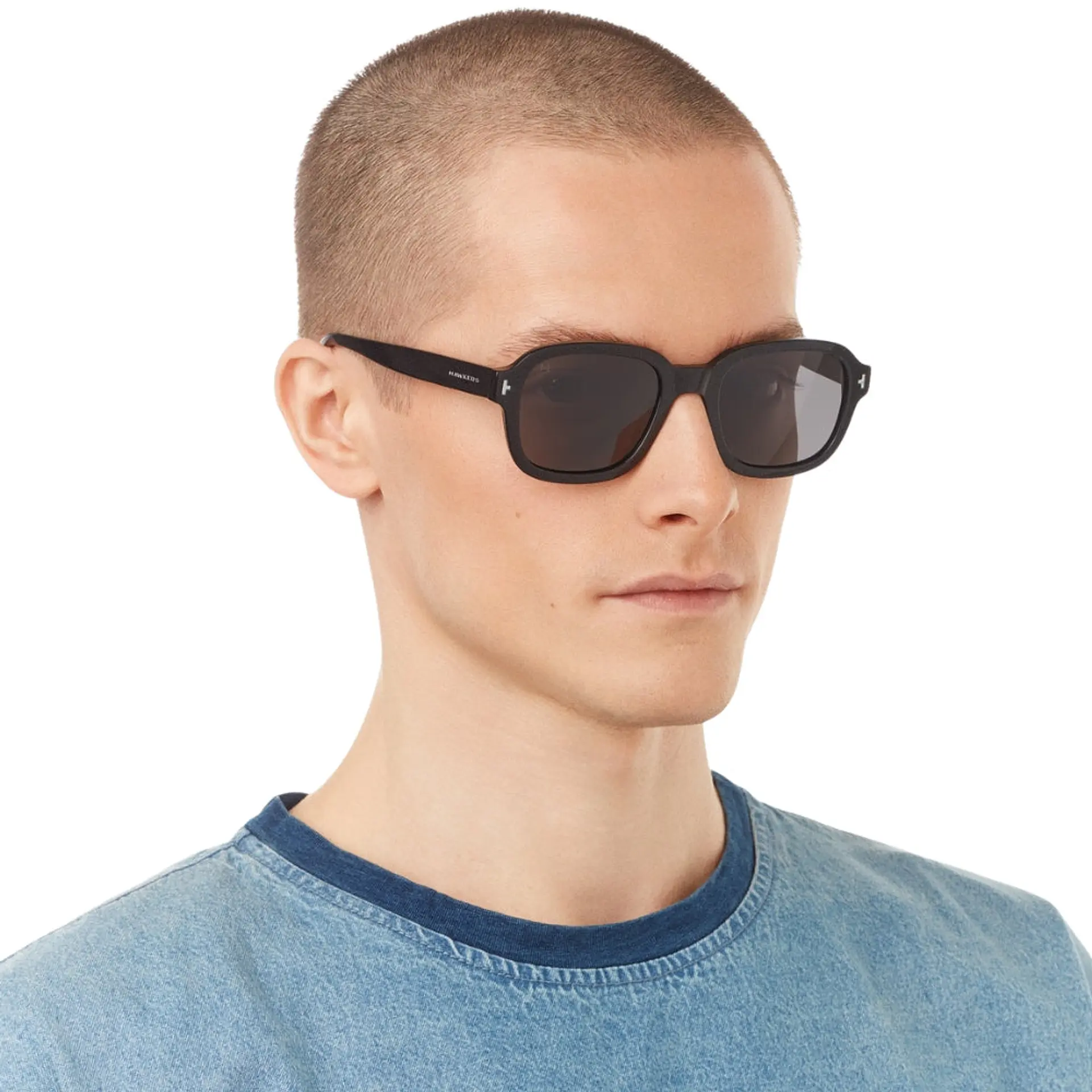 Gafas de Sol Polarizadas Hawkers Twist Color Negro Unisex Talla 52mm 7