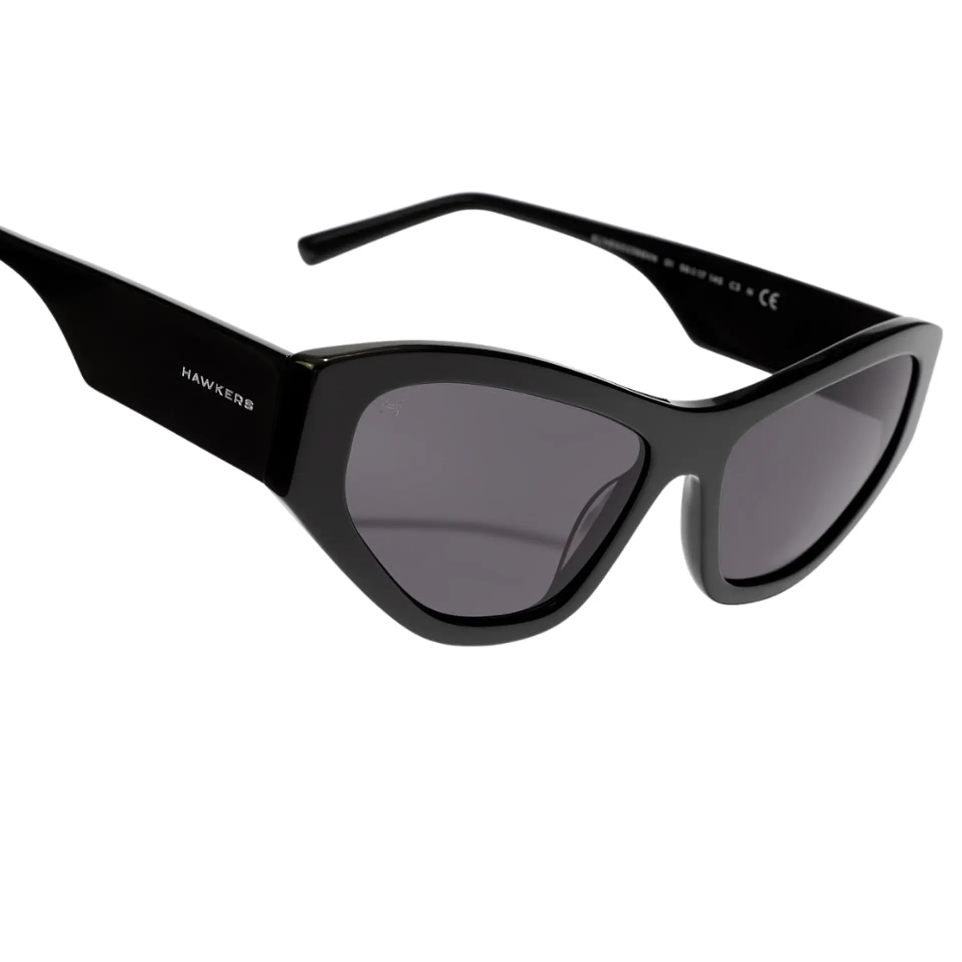Gafas de Sol Hawkers Cate - Eye Code X Tini Color Negro Para Mujer Talla 56mm 5